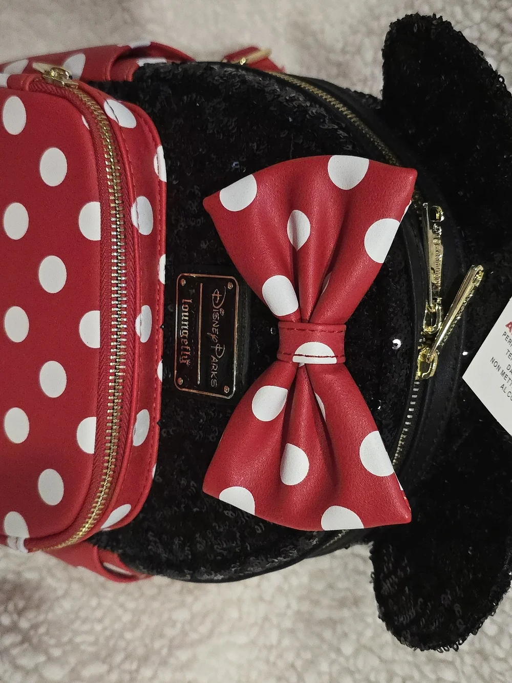 Disney Parks Loungefly Minnie Backpack (NWT)